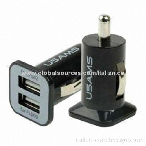 3A Dual-USB Mini Car Charger